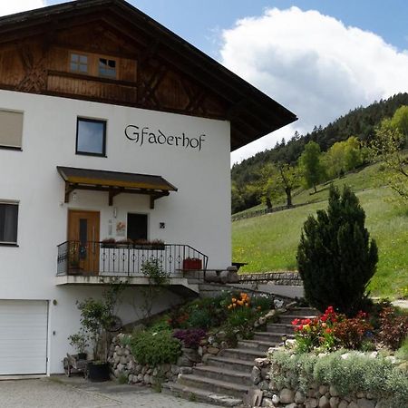 Agriturismo Gfaderhof Lejlighed Bressanone Eksteriør billede