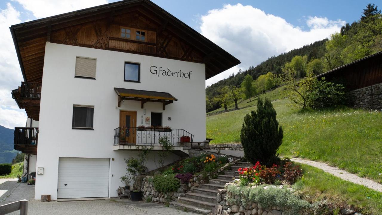 Agriturismo Gfaderhof Bressanone Eksteriør billede